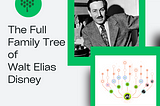 The Full Family Tree of Walt Elias Disney