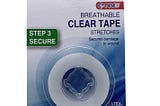 Clear Adhesive Medical Tape