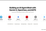 Building an AI Agent Mesh with Gemini 3, OpenClaw, and ACPX