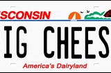 Wisconsin Big Cheese with 12,723 jobs from dairy exports
