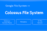 Colossus: Google’s File System