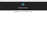 Memulai Project React menggunakan ‘create-react-app’ part 1.