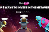 Top 3 ways to invest in the metaverse