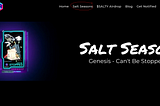 Genesis Salt Season Drop — A Guide
