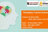 Webinar: Managing trauma exposure