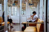 The Silent Plea on the Commute