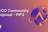 Community Proposal: PECO PIP3 — Rebalancing Date Change Proposal