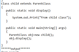 Can we override a static method is Java?