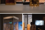 Exhibiting Amouage Perfume bottles at the National Museum of Oman