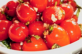 Sauted Cherry Tomatoes with Garlic and Basil — Tomatoes