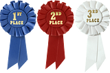 Unveiling Achievement Ribbons: Commemorating Success in First, Second, and Third Positions