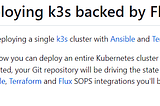 Tips For Deploying OneDr0p’s Kubernetes Template To Your HomeLab