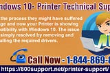 Windows 10 Printer Technical Support
