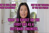 What to Expect on Your First Day as a Software Engineer/Data Engineer