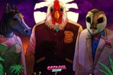 Midnight Animal: agência em Hotline Miami