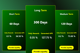 0.35% daily on Stables!