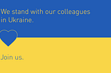 For 15 years, we have had offices in Ukraine — in Lviv, Kyiv and Dnipro.