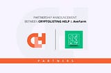 Partnership Announcement between CryptoListingHelp & AveFarm