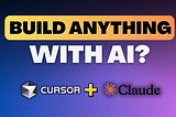 I built My First Dream App Using Cursor & Claude AI