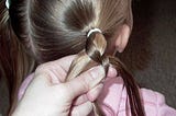hair ties and knots