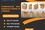 Carton Box & Corrugated Box Manufacturers in Chennai