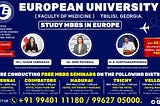 Want to study MBBS in EUROPE?