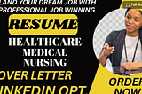 I will create professional nursing, medical, healthcare, doctor and resume writing