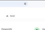 Click Account Option
