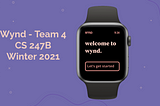 CS 247B: Wynd Final Case Study