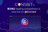 Conjee trading competition on Coinsbit