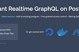 Effortless Real-time GraphQL API with serverless business logic running in any cloud