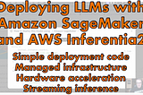 Video: Deploying Hugging Face models with Amazon SageMaker and AWS Inferentia2