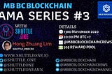 💙MB Blockchain community VN AMA with ShuttleOne💙