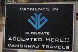 Vanshraj Travels to accept ELONGATE as currency