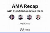 Co-Founder AMA (07.29) Recap