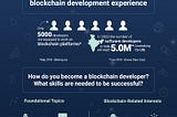 What are the skills needed to become a successful blockchain developer? [infographic]