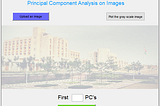 Principal Component Analysis (PCA) on images in MATLAB, A Graphical User Interface (GUI)
