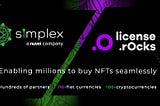 Simplex partners with NFT licensing platform license.rocks,