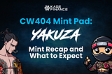 CW404 Mint Pad: Yakuza