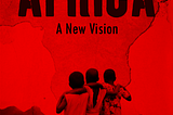 Wangari Maathai’s book ‘The Challenge for Africa’, red filter effects warm contrast Adobe Photoshop