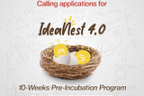 IdeaNest 4.0 Pre-Incubation Program