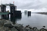 Waiting in the Rain for the Whidbey Island Ferry. . .