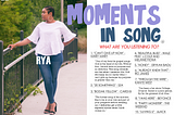 Moments In Song №012 — Rya