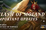 Clash of Moland (CoM) Important Updates