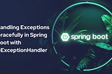 Handling Exceptions Gracefully in Spring Boot with @ExceptionHandler