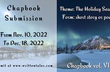 Open Submission — Chapbook vol. VI