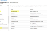 Azure Shots: Run PS Commands in VM from Portal