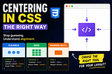 Centering in CSS Isn’t Hard Anymore. You’re Just Using the Wrong Tool.