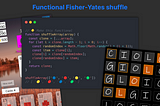 Shuffling Algorithm In 1 Line Instead Of 10: Functional Fisher-Yates
