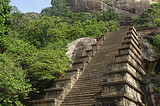 Staircase at Yapahuwa Temple, Sri Lanka